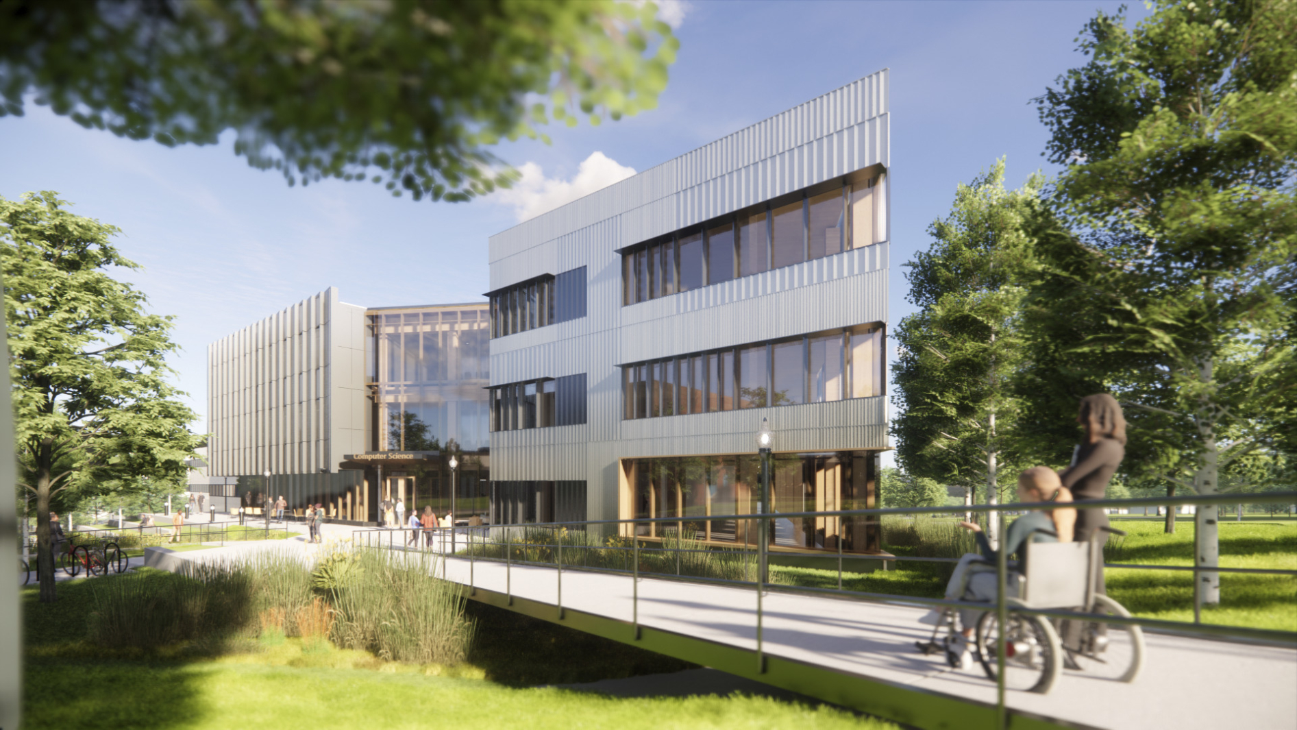 UMass–Amherst计算机科学实验室（CSL）大楼丨美国丨Perkins Eastman-0