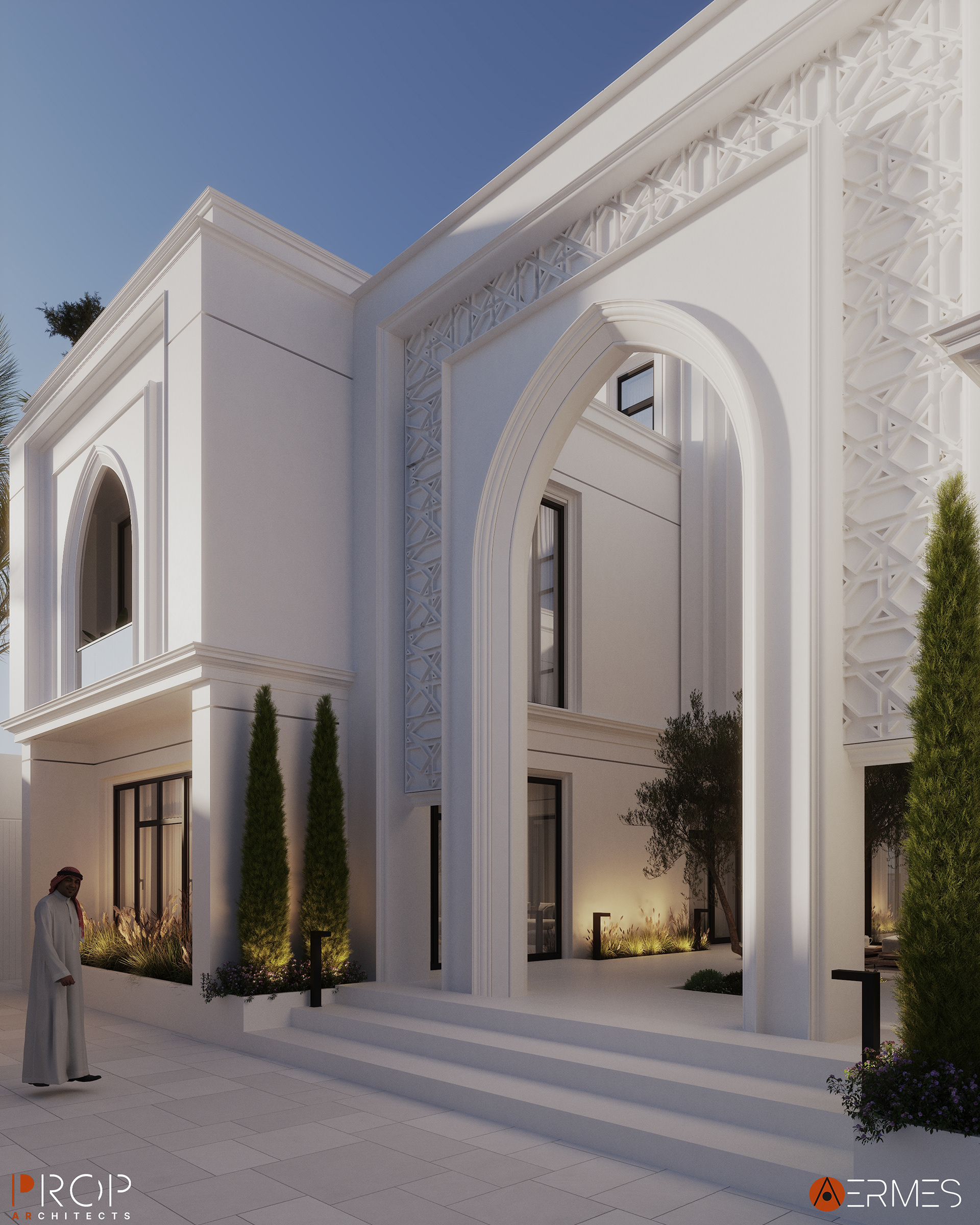 带外立面的别墅丨沙特阿拉伯丨PROP & AERMES ARCHITECTS-12