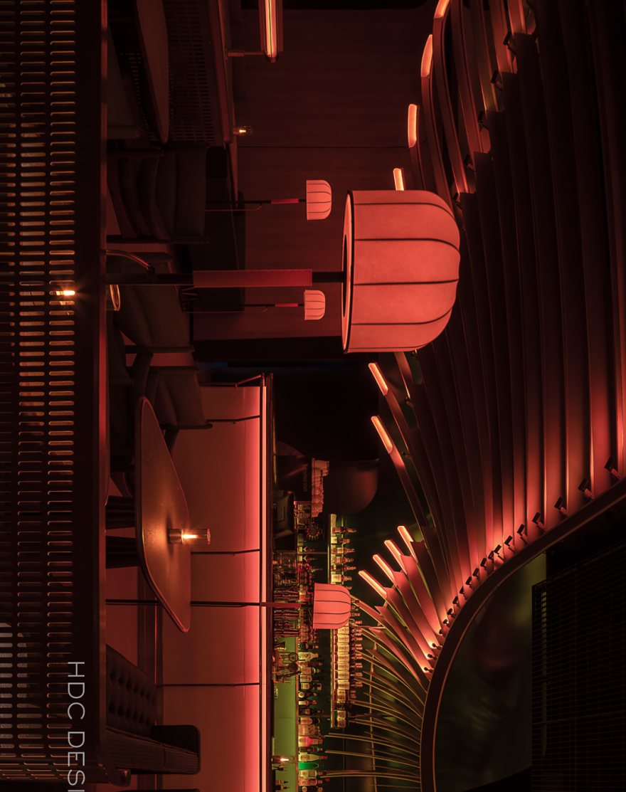 双塔映衬下的MOC餐厅丨中国成都丨唐嘉骏,刘芮言-5