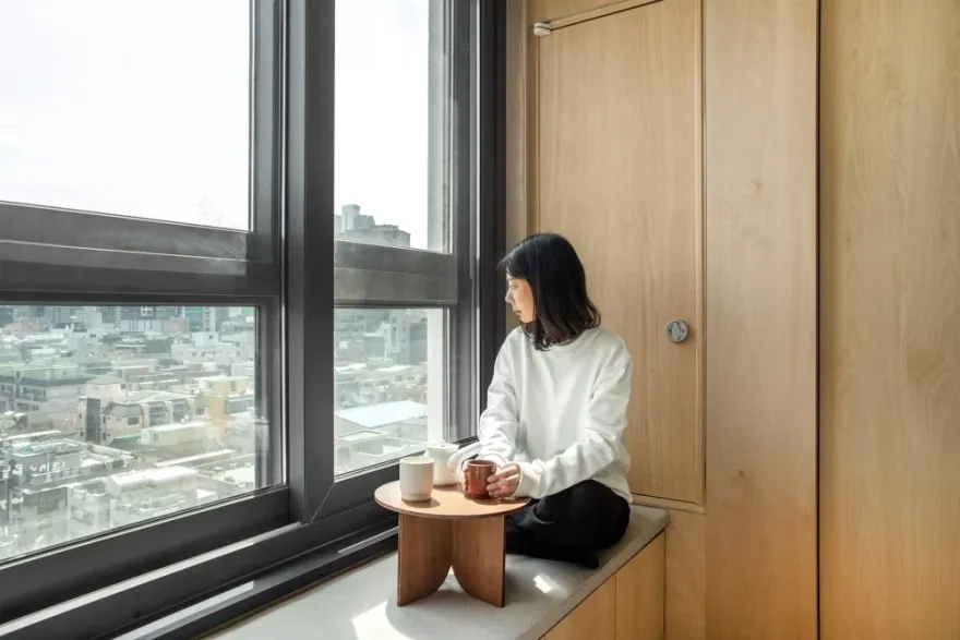 首尔简约型微公寓(Life项目)丨韩国首尔丨Fastfive(建筑),设计师杨李(室内)-19