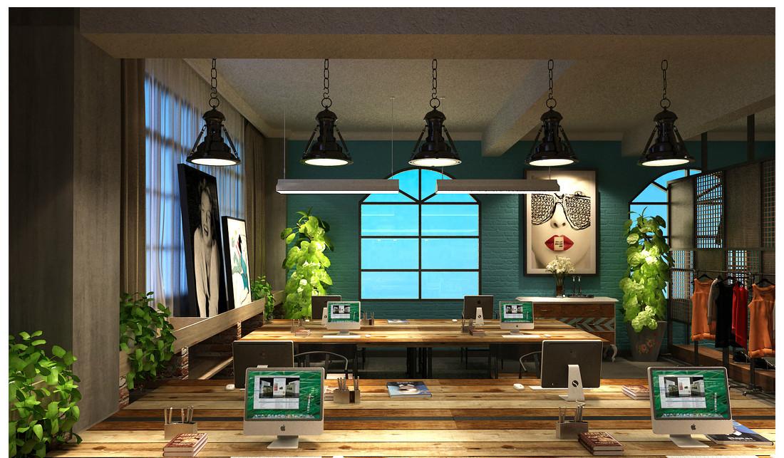 广州服装公司办公室设计-16