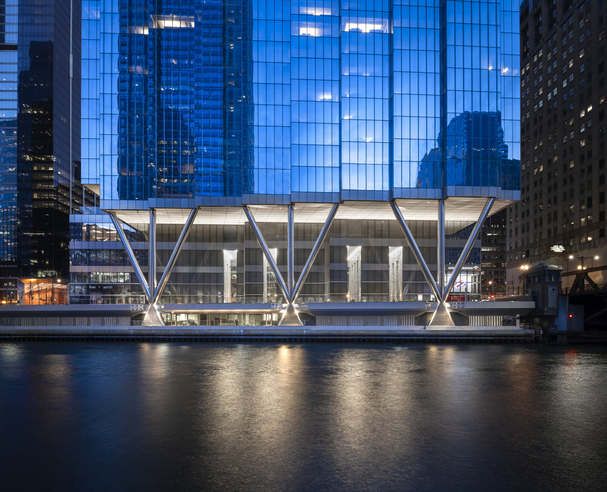 芝加哥 110 North Wacker Drive 办公大楼丨美国芝加哥丨Goettsch Partners-30