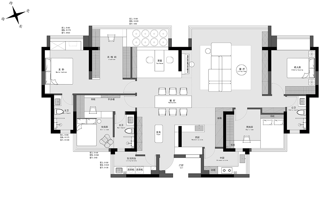 四川内江197m²未来方舟丨中国内江丨宅南设计事务所-61