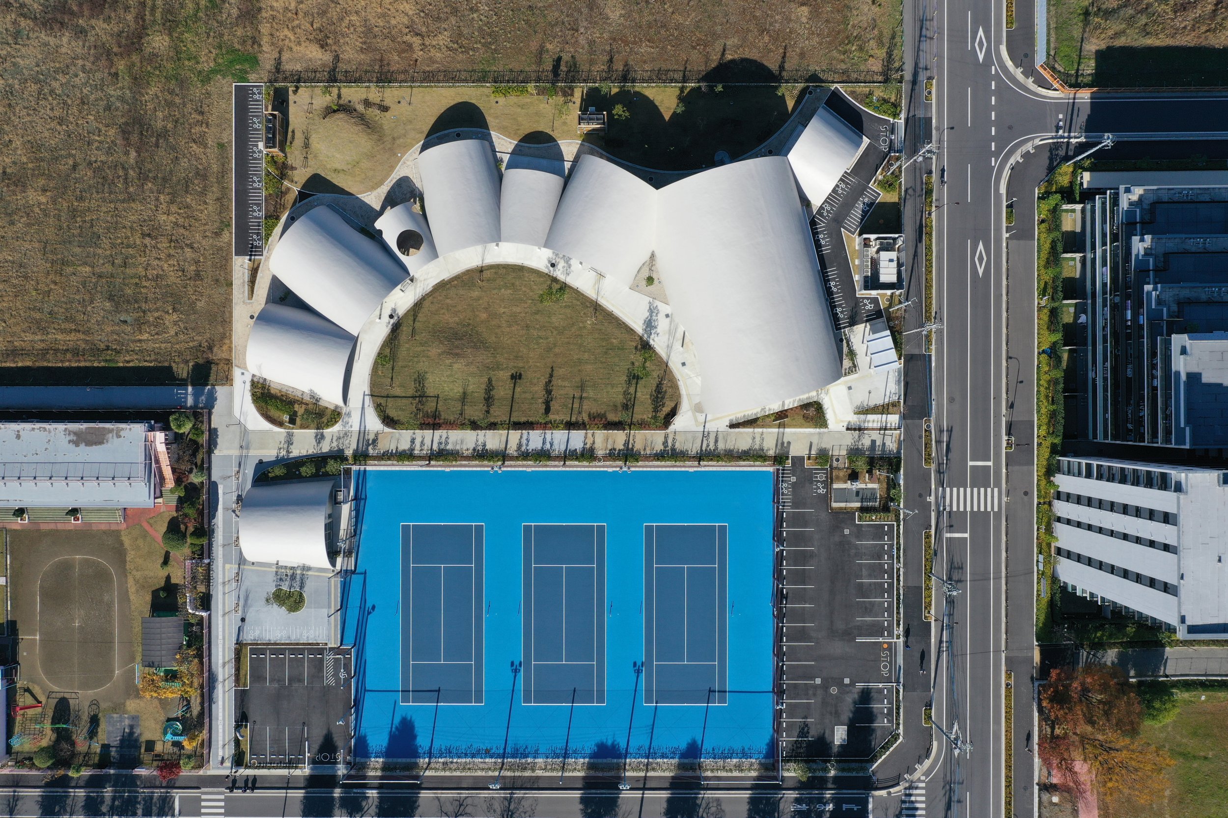 松原儿童青少年交流中心miraton和松原网球场丨日本埼玉-27