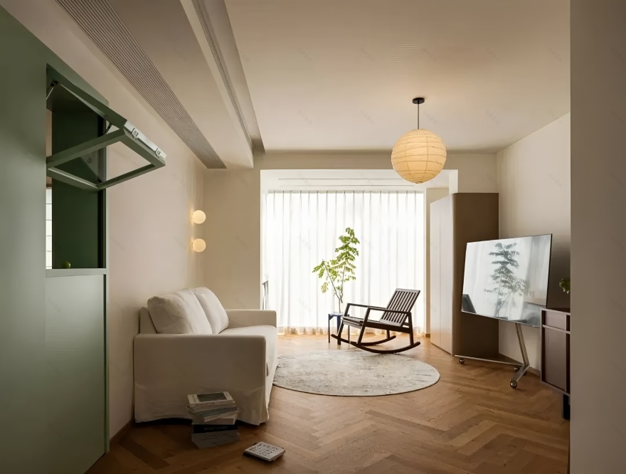 云朵之家|藏在绿色橱窗里的记忆丨中国上海丨时隅设计-14