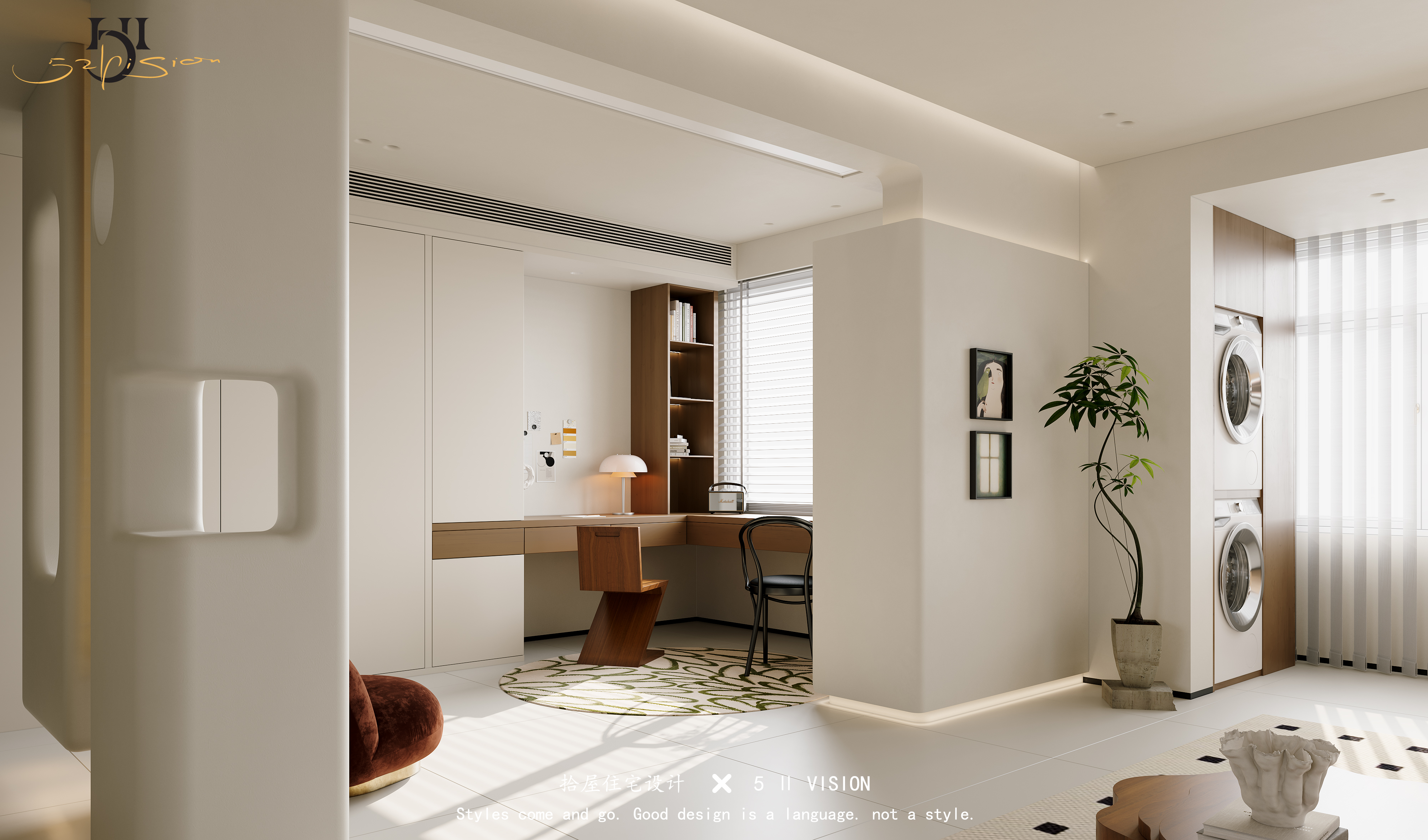 奶诧寂风油风效果图表现-16