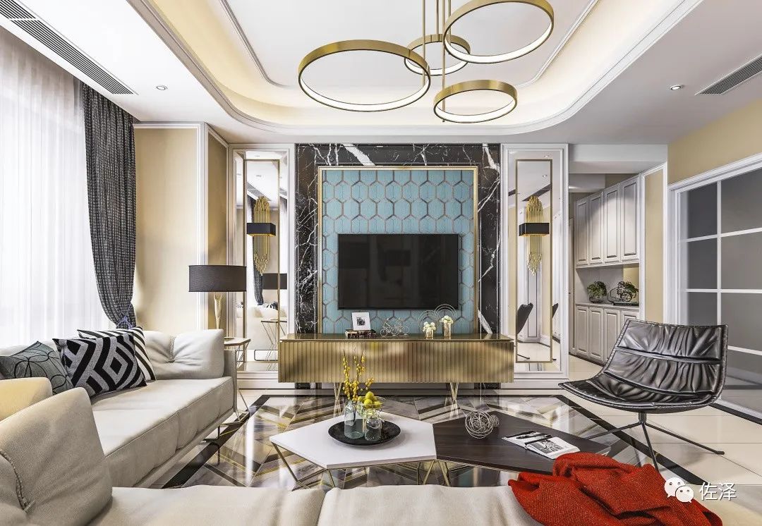 香开长龙现代家居，自由与高级灰的完美融合-93