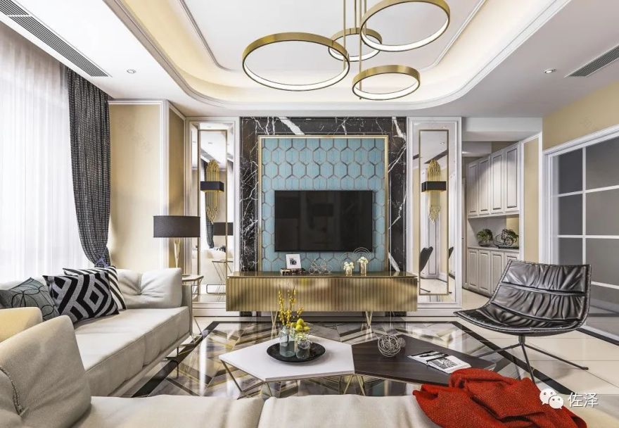 香开长龙现代家居,自由与高级灰的完美融合-93