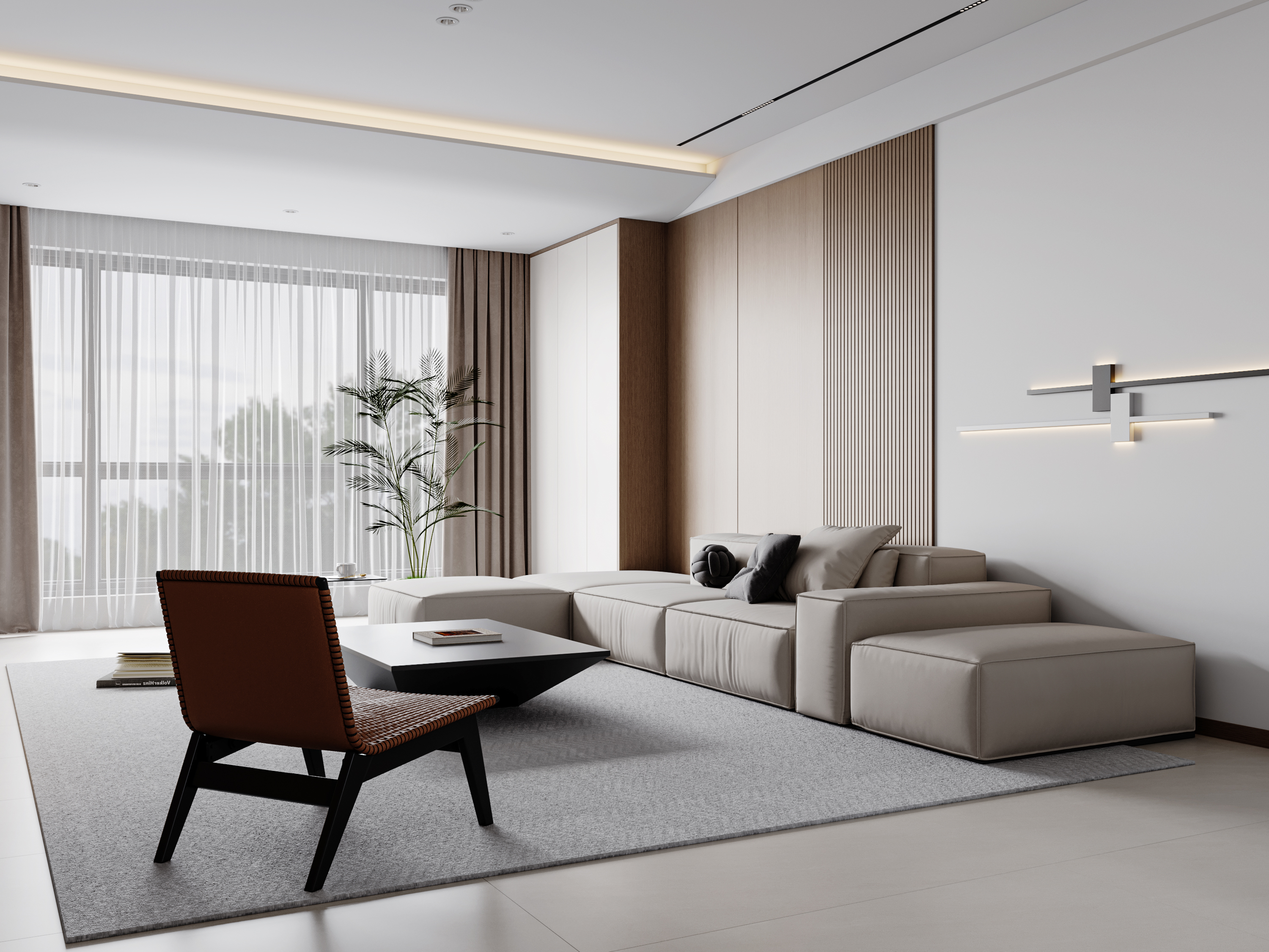 现代简约样板间-8