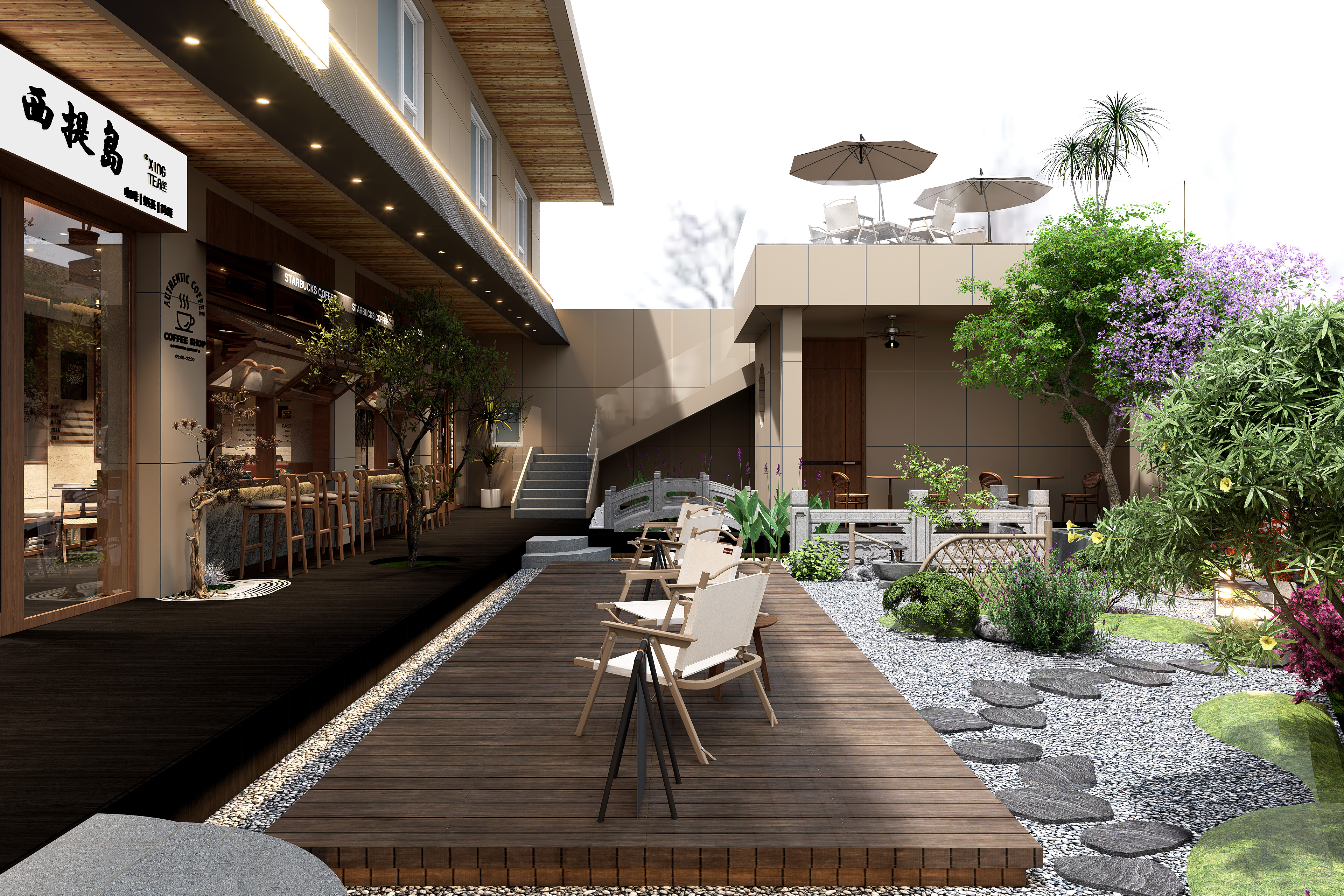 光影落藤椅，咖啡暖人心-7