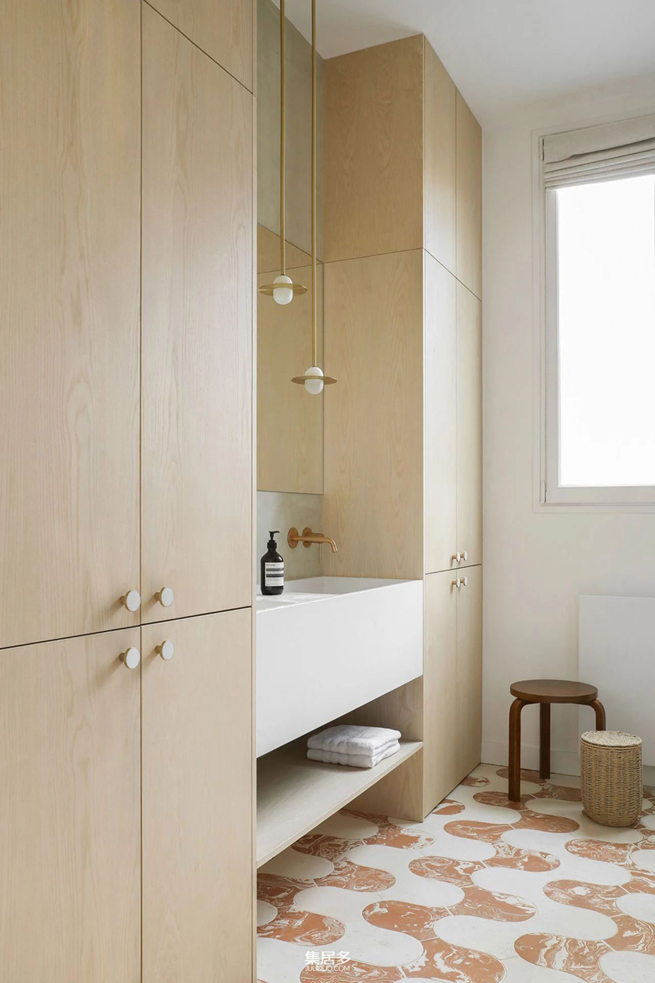 巴黎独特空间公寓设计丨法国巴黎丨和居工作室-18