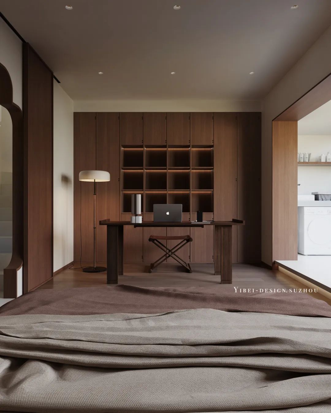 苏州老钱风家装设计丨中国苏州丨YIBEI DESIGN-27