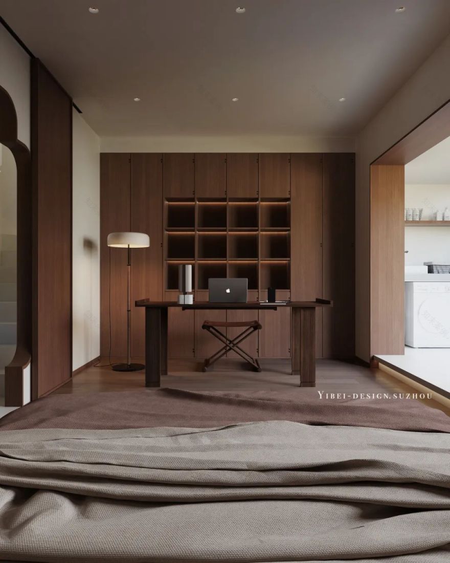 苏州老钱风家装设计丨中国苏州丨YIBEI DESIGN-27