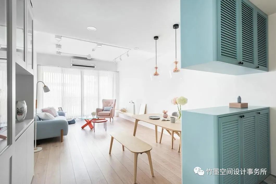 北欧风家居设计,色彩与甜蜜的梦幻之旅-92