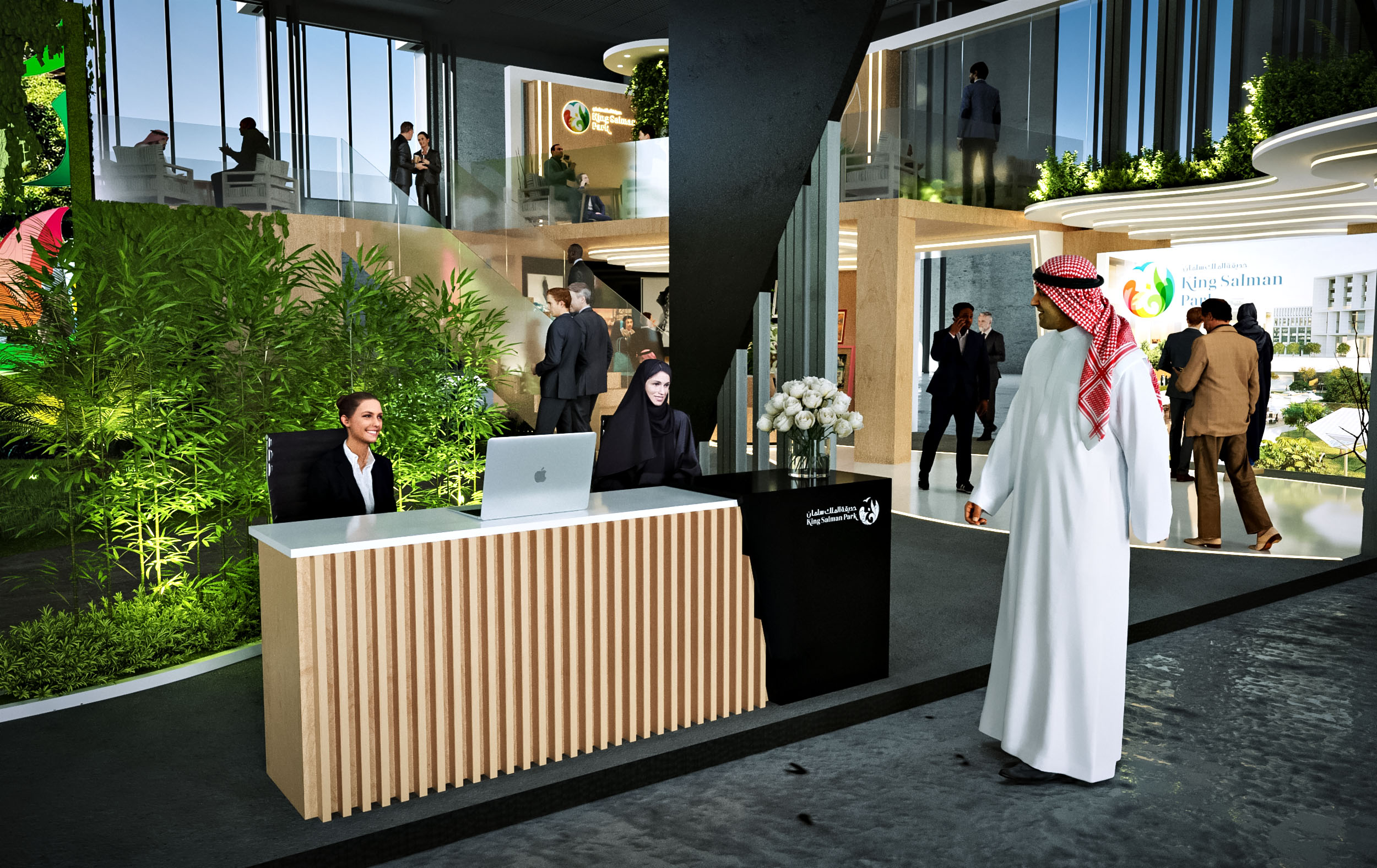 King Salman Park Exhibition Stand 31m x 14m-5