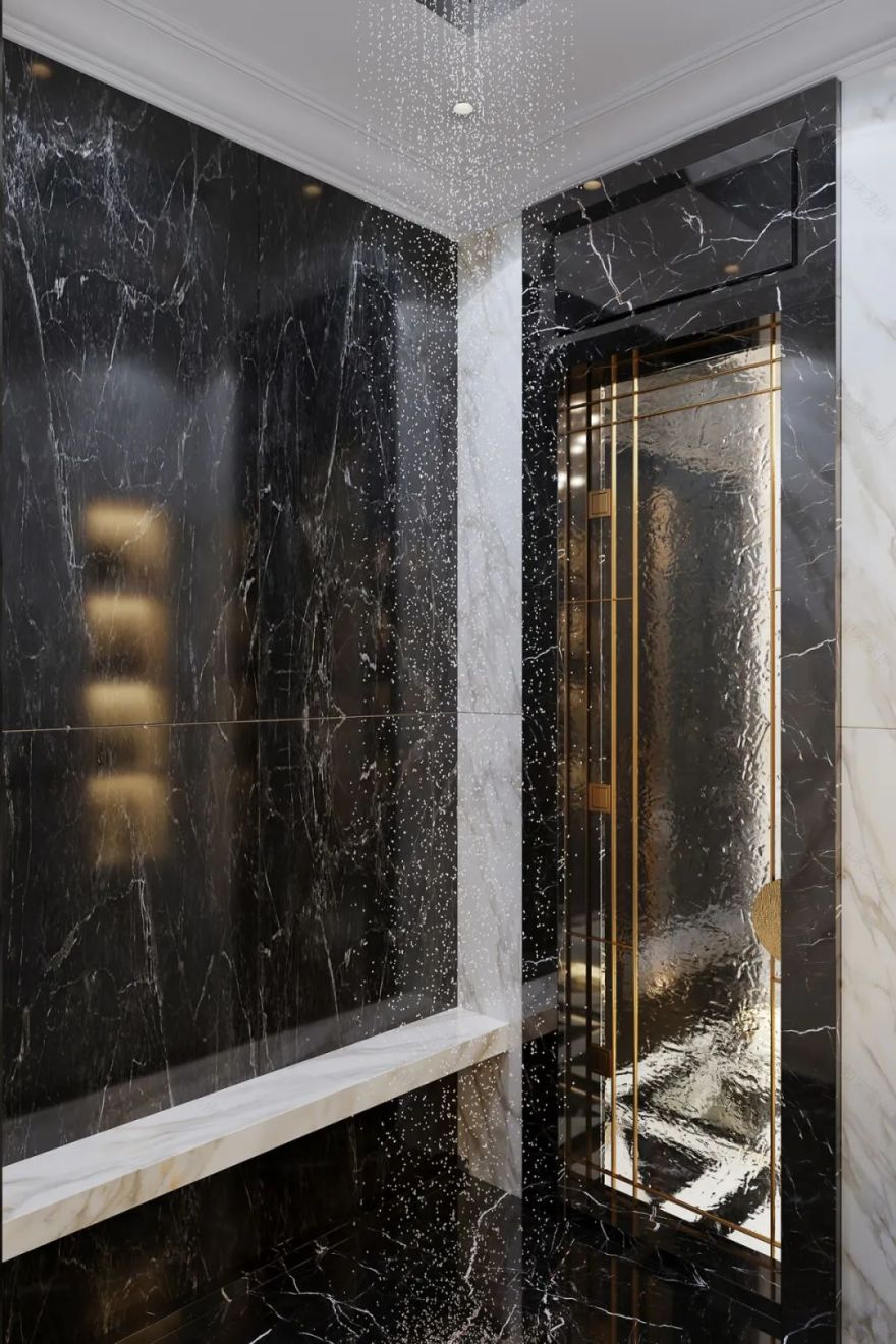 俄罗斯莫斯科 192·4㎡私人豪宅设计丨Julia Design-146