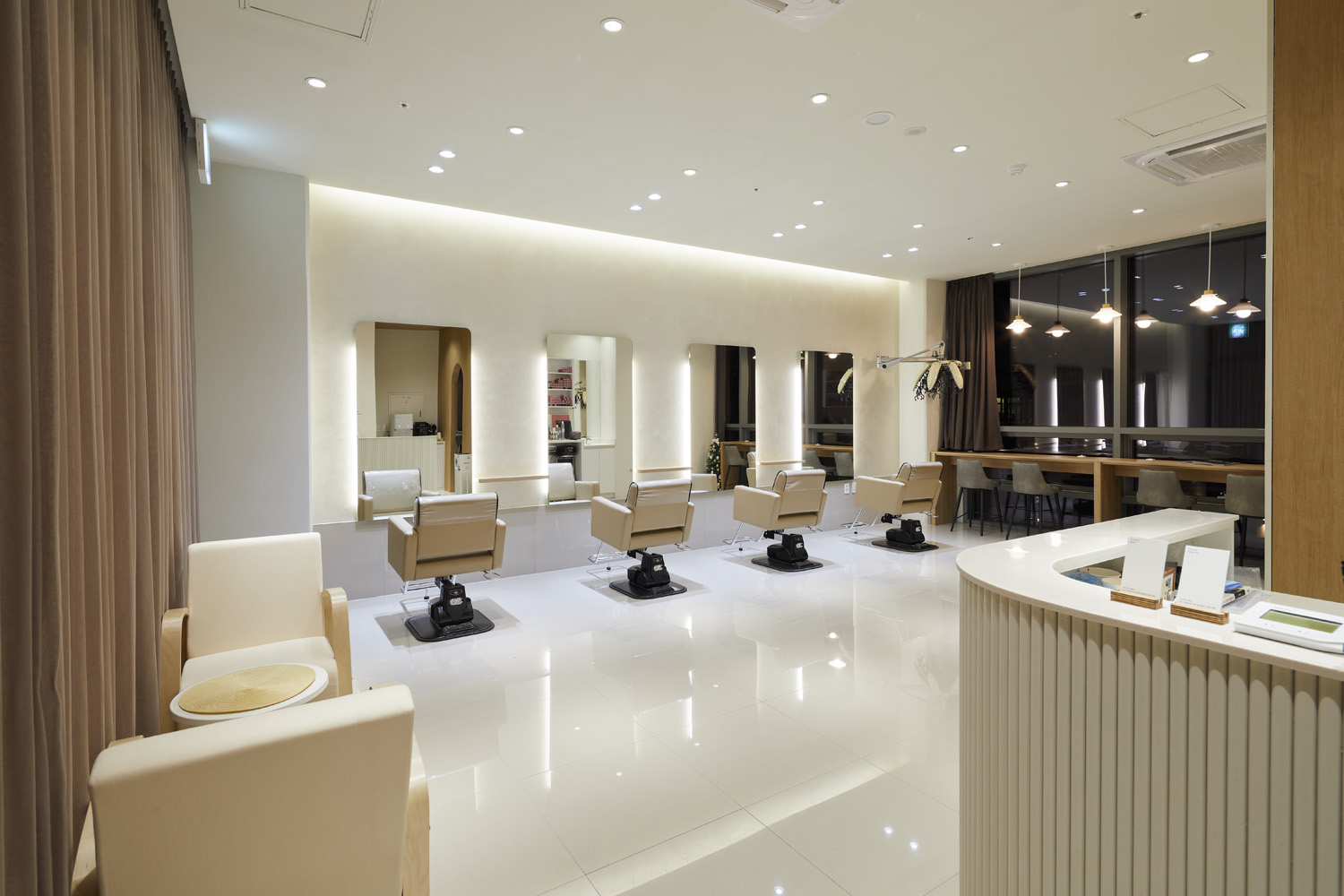 20 平米美容室，现代简约风的设计魅力-4