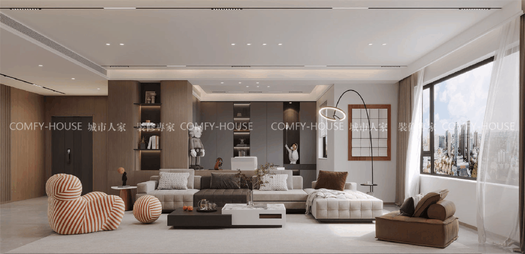 【西江华府】200㎡丨低调又奢华的意式空间,藏着对生活的极致浪漫-1