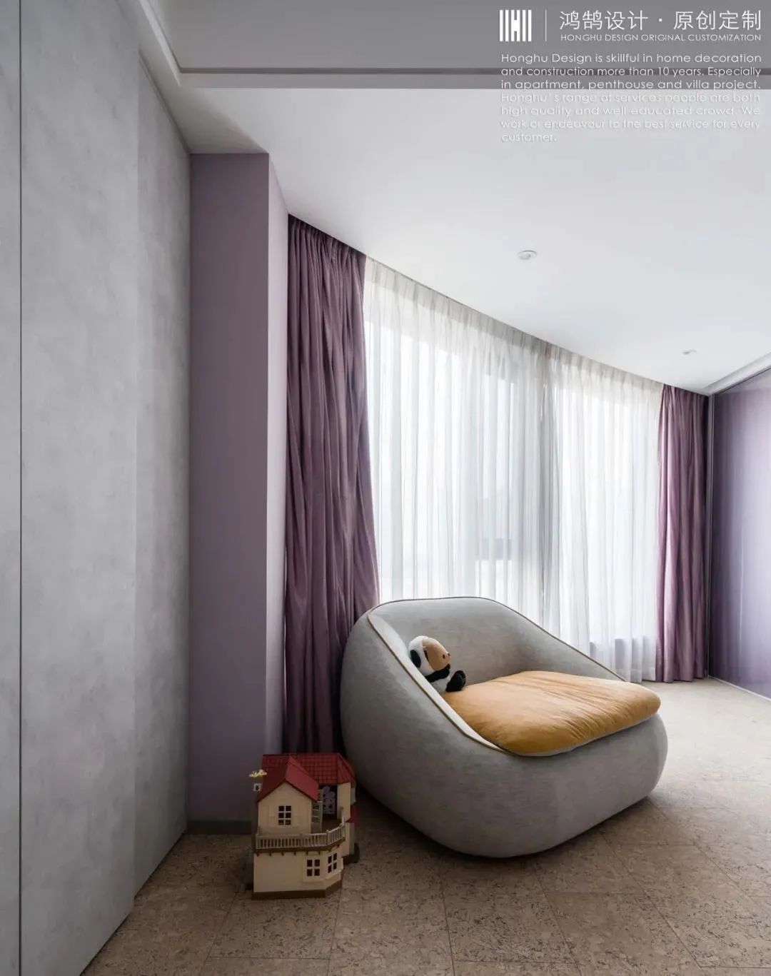 梵调 | 三代同堂的 230 平现代简约之家-58