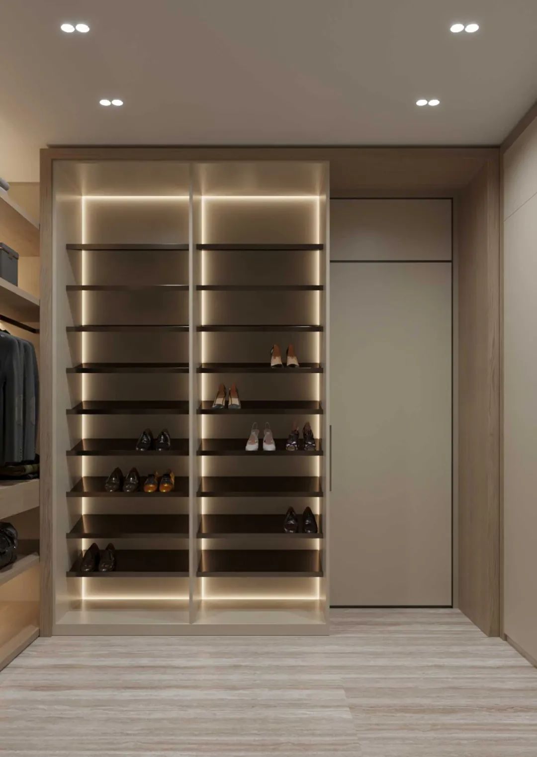 胡桃木打造现代简约豪宅丨Ab Architects-38