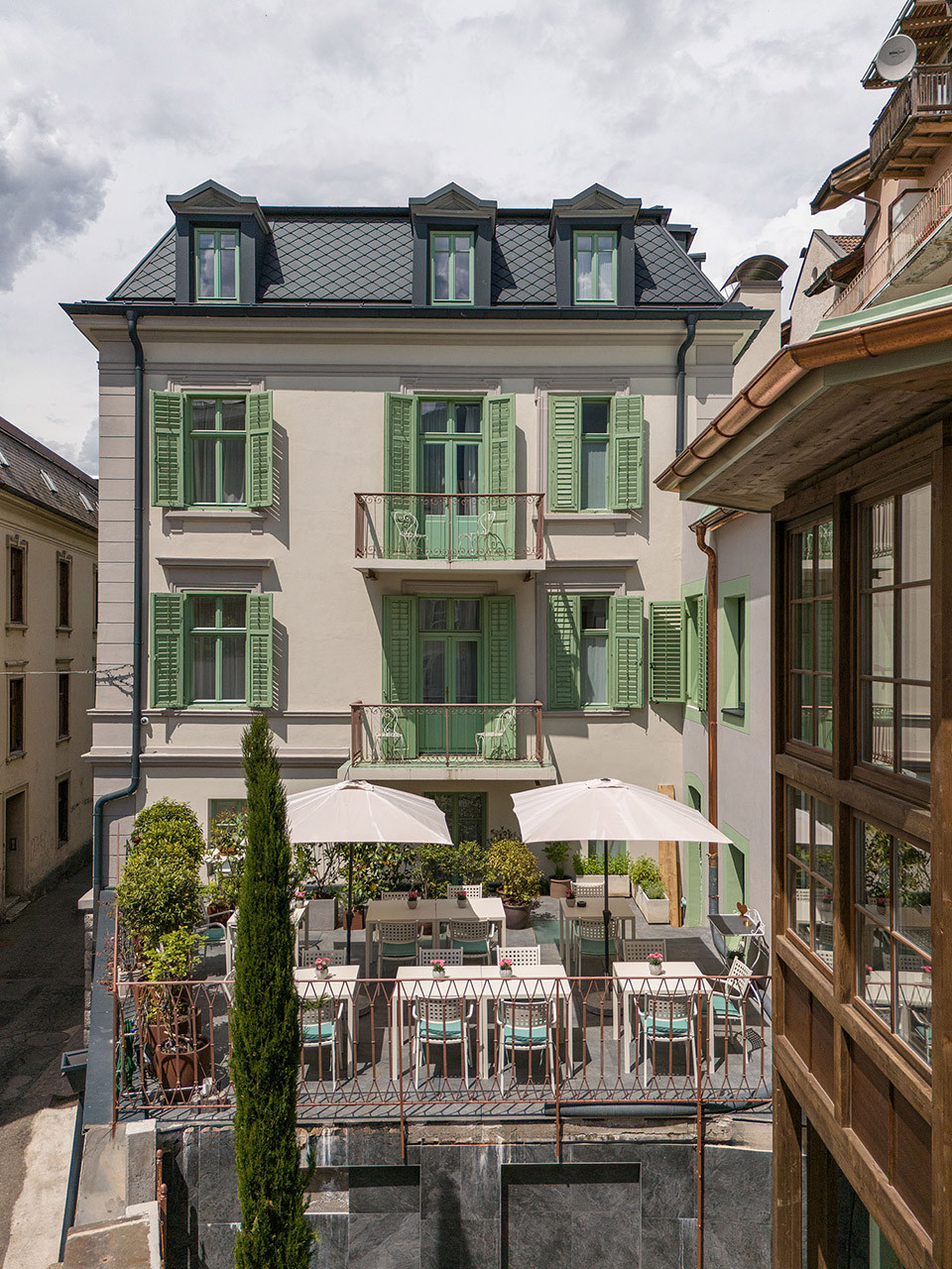 Steinach 联排别墅酒店丨意大利丨Roger Botti 和 Giulia De Andreis-3