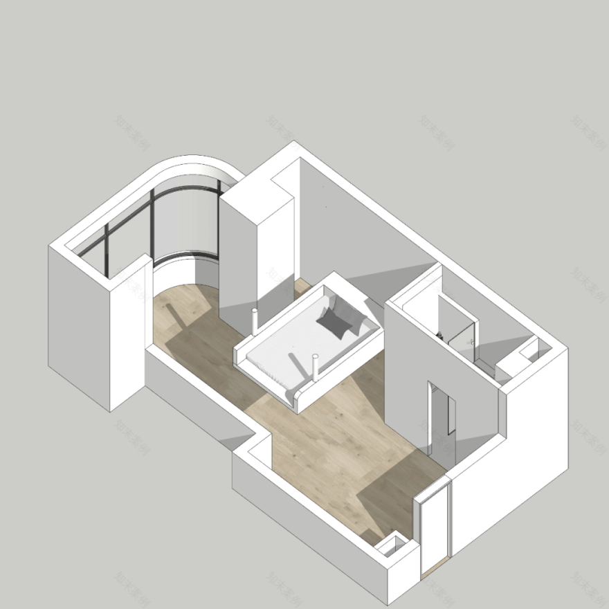 原木质小户型,功能与美感的平衡!-46