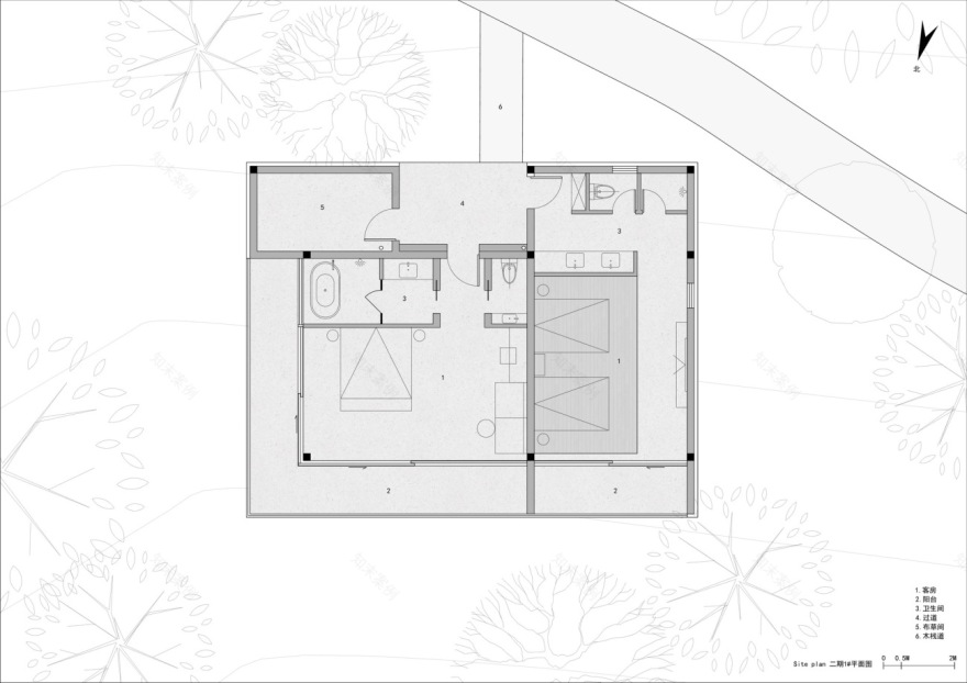 吉安黄竹岭茶田民宿丨中国吉安丨白岛营造设计工作室,介於建筑设计工作室-96