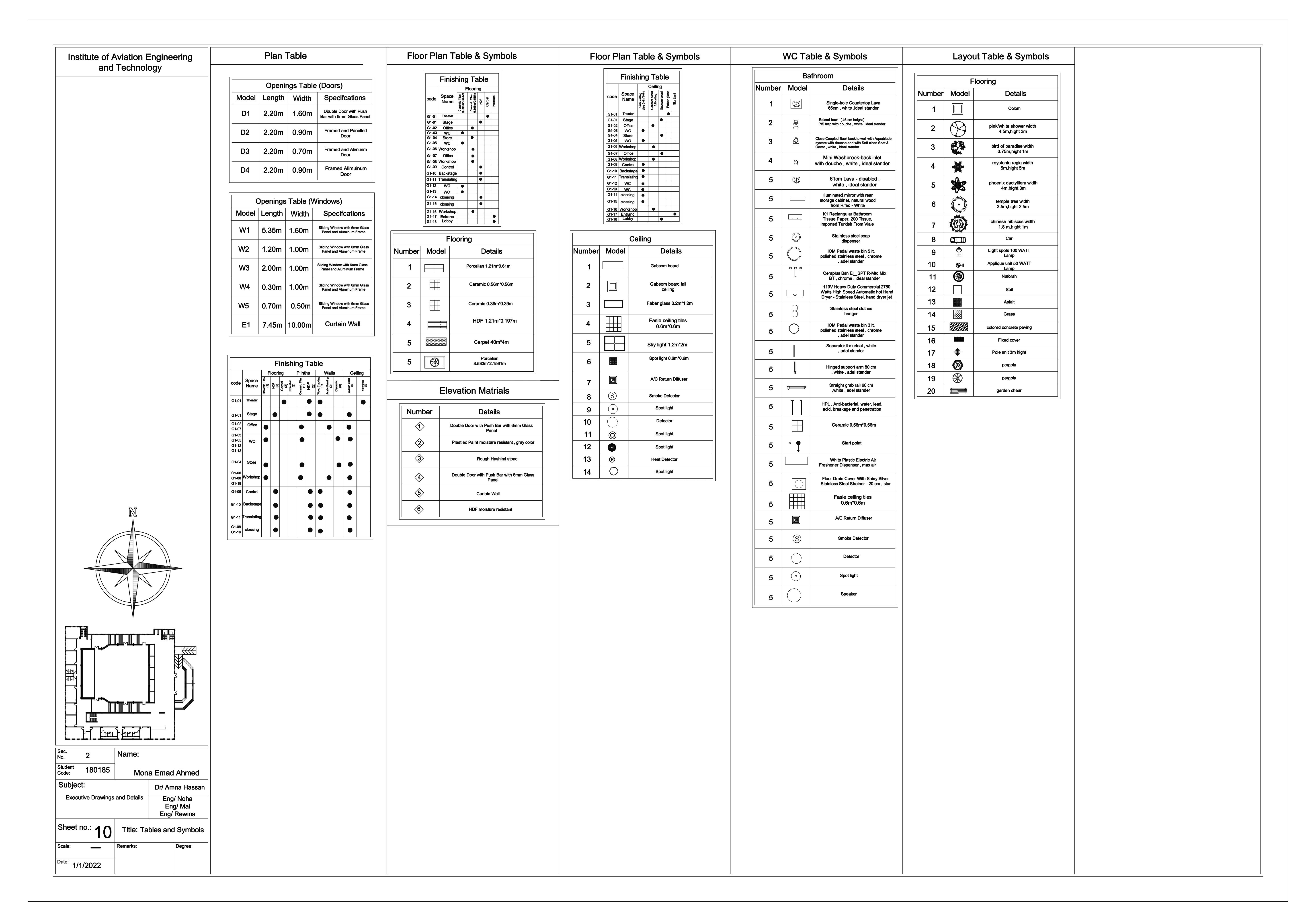 Theater Project " shop drawing "-10