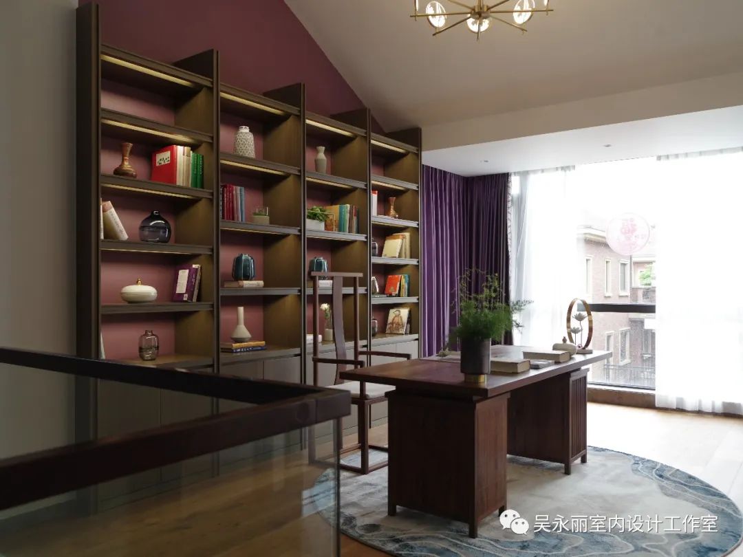 惠州御湾雅墅新中式轻奢风设计-80