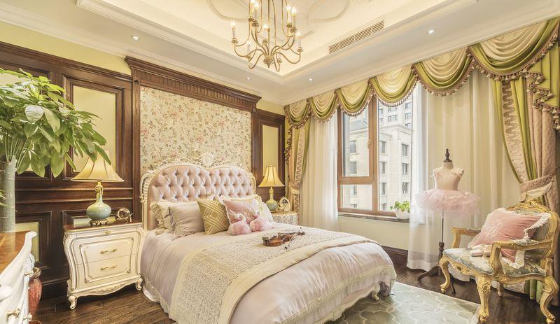 大连恒一集团南山首府500㎡美式风格样板间设计-23