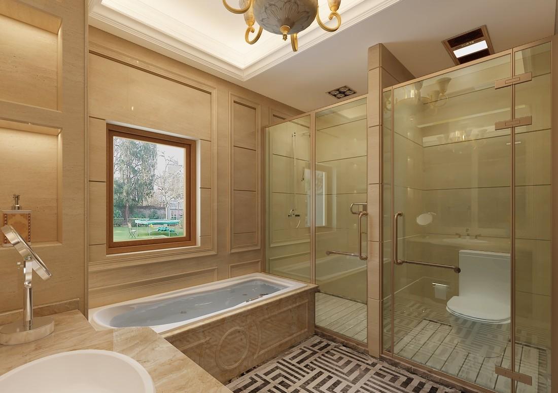 
济南名悦山庄别墅中式风格 -16