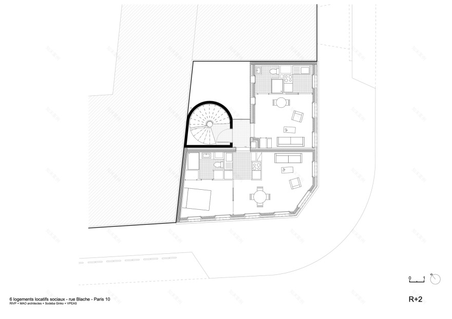 6 套巴黎公寓丨法国巴黎丨mobile architectural office-47
