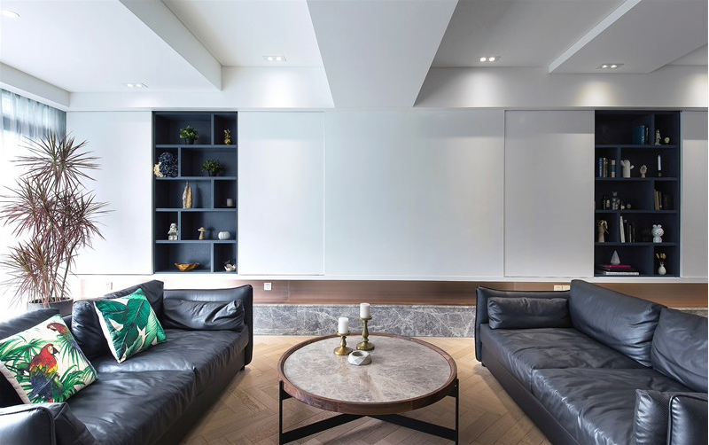 绿色下的安然——复式住宅改造  GDA观在设计-1