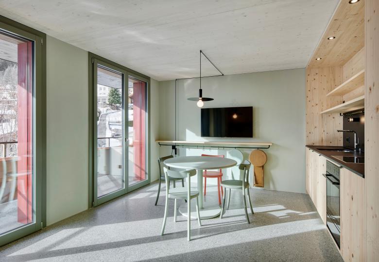 阿德尔博登公寓酒店丨瑞士丨akkurat bauatelier GmbH-7