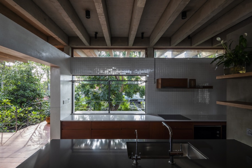 Thu Duc 漂浮住宅丨越南胡志明市丨Sanuki Daisuke architects-22