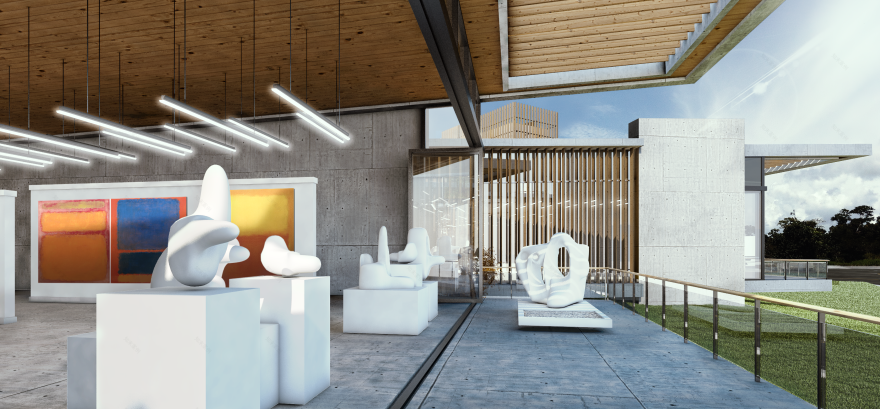 首座多功能运动中心丨美国科罗拉多丨BLUR Workshop-19