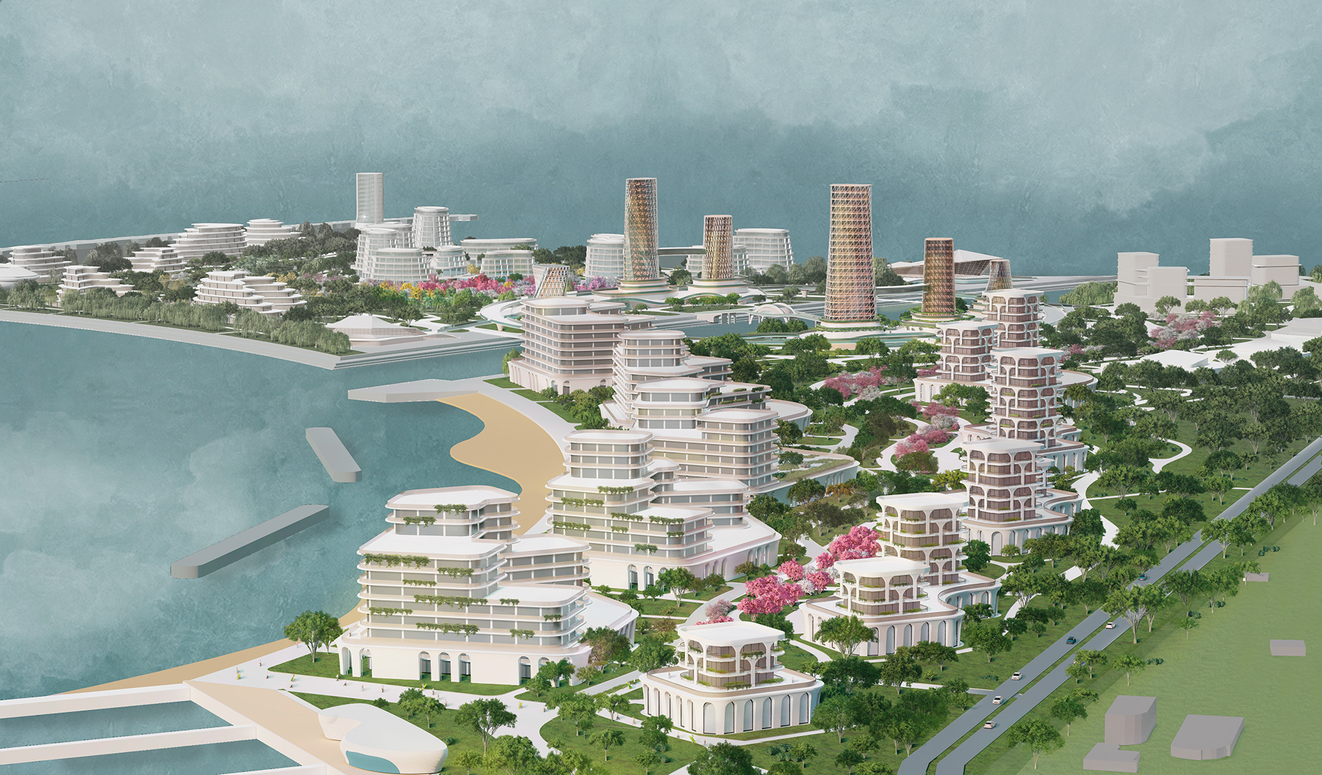 旅游休闲集群“南礁”建筑规划概念设计丨伏尔加格勒国立技术大学建筑与建设学院-13