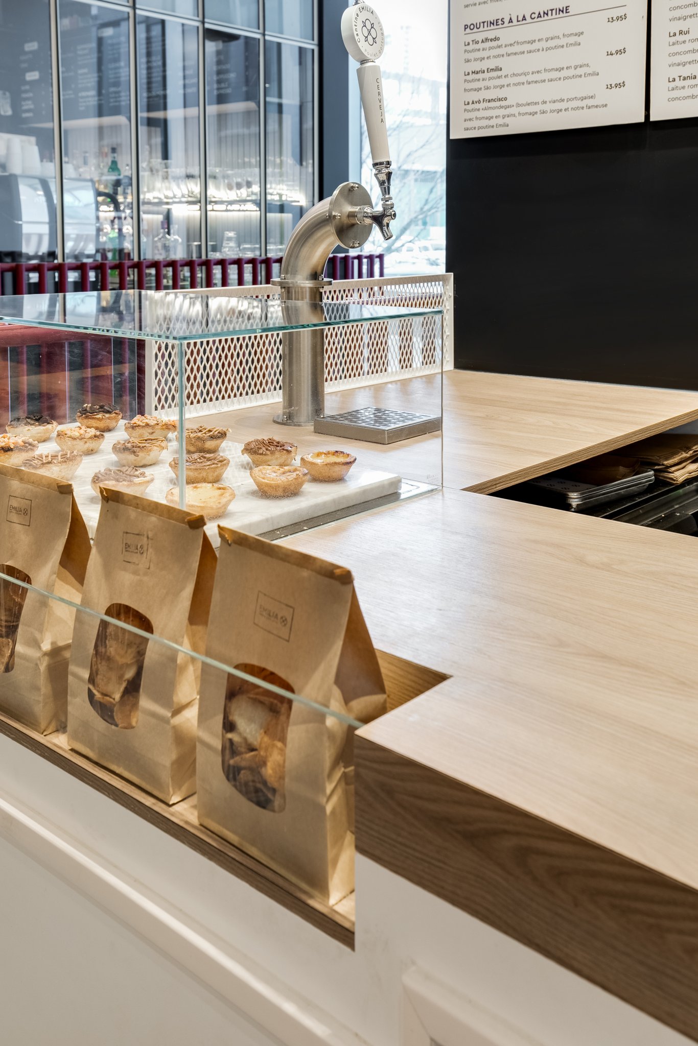 Cantine Emilia 旋转餐厅设计丨加拿大蒙特利尔丨Espace 313-5