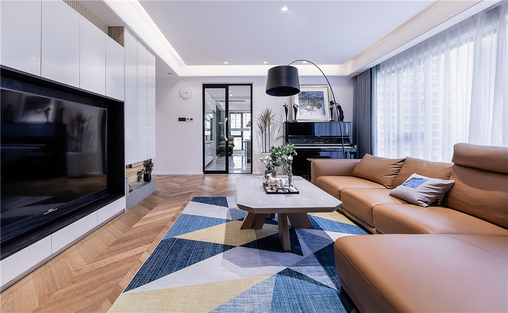 《遇见&理想》200㎡简约空间，合肥绿城玫瑰园私人住宅-5