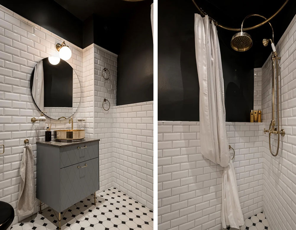 造型与对比：斯德哥尔摩的时尚公寓-15