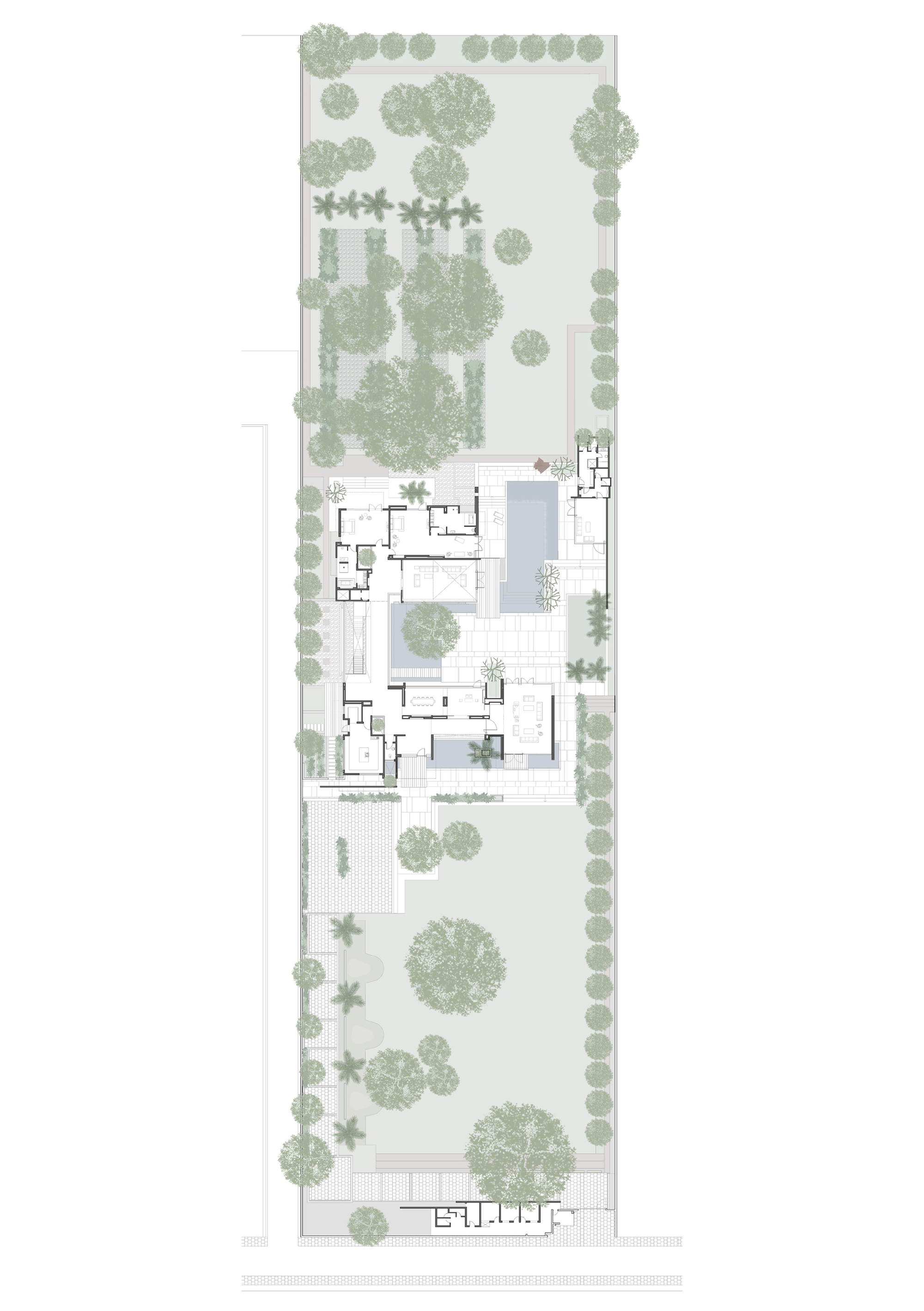 印度三树之宅丨DADA & Partners-41