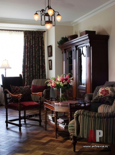 教授公寓室内设计（含古董陈设）丨“ND Студия”-12