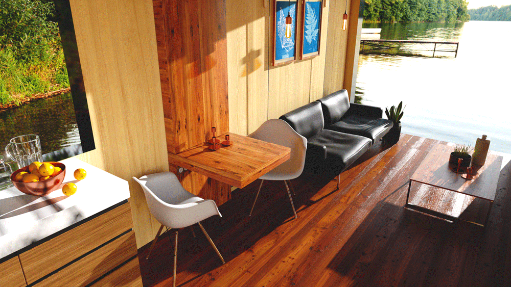 法国 Novablok 公司推出环保小型木屋-7