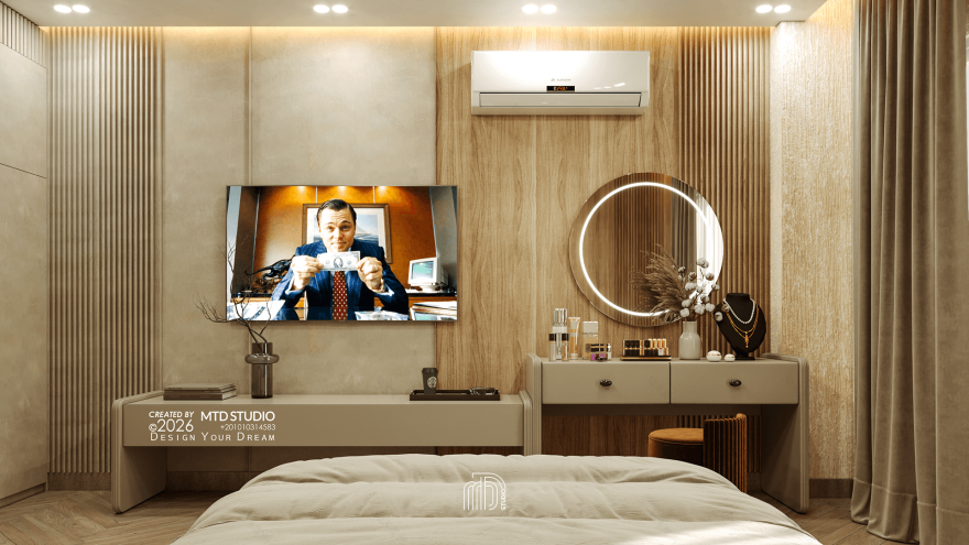 谧境之居·主卧丨埃及丨Muhammad Talaat Design Studio-7