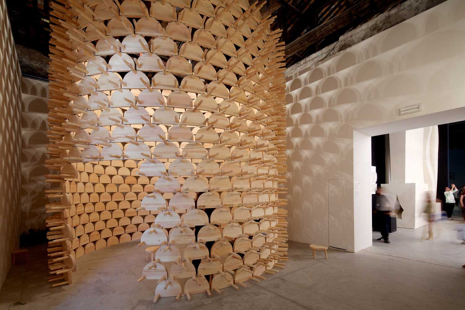 临时木结构设计丨多团队合作-119