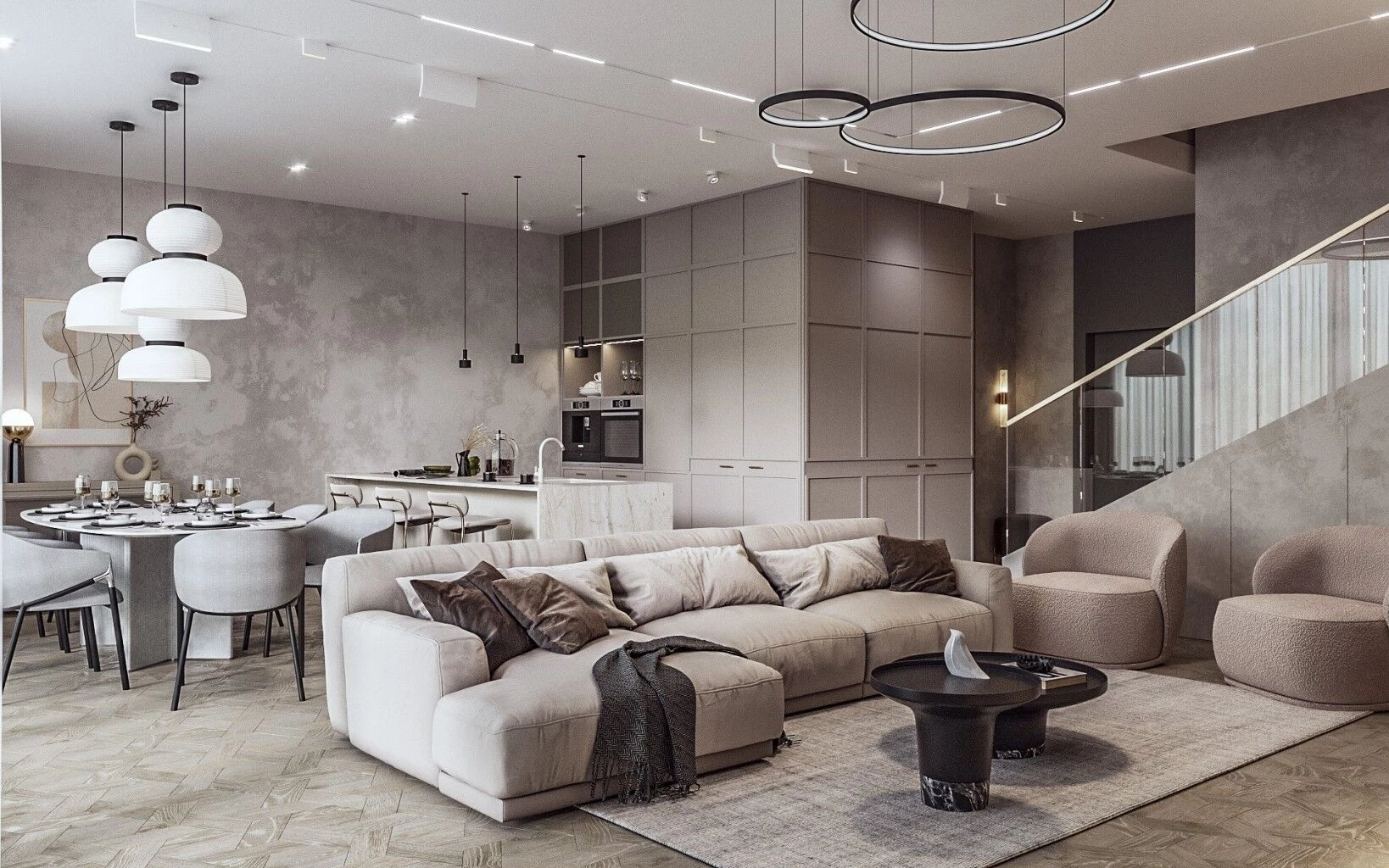 海景顶层公寓丨阿塞拜疆丨One to One Architecture & Design-10