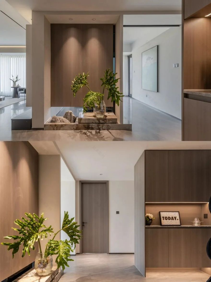 能开小车逛着玩的现代简约风大平层-5