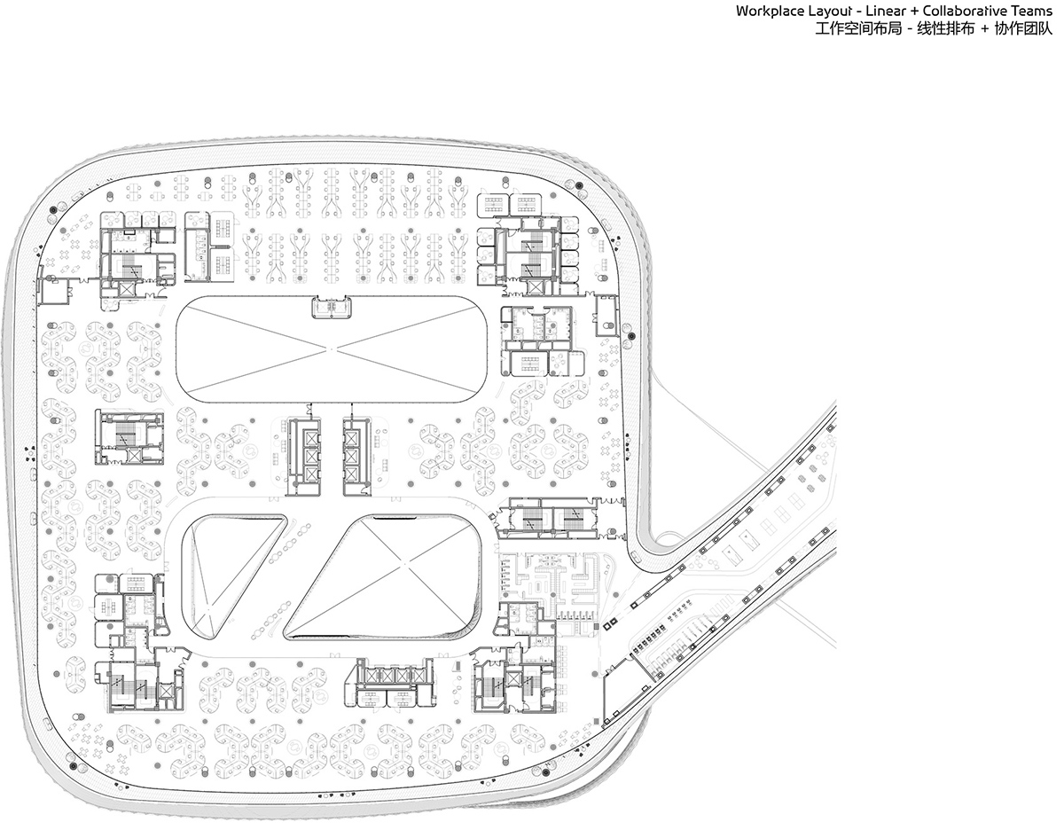 无限极广场丨中国广州丨Zaha Hadid Architects-113