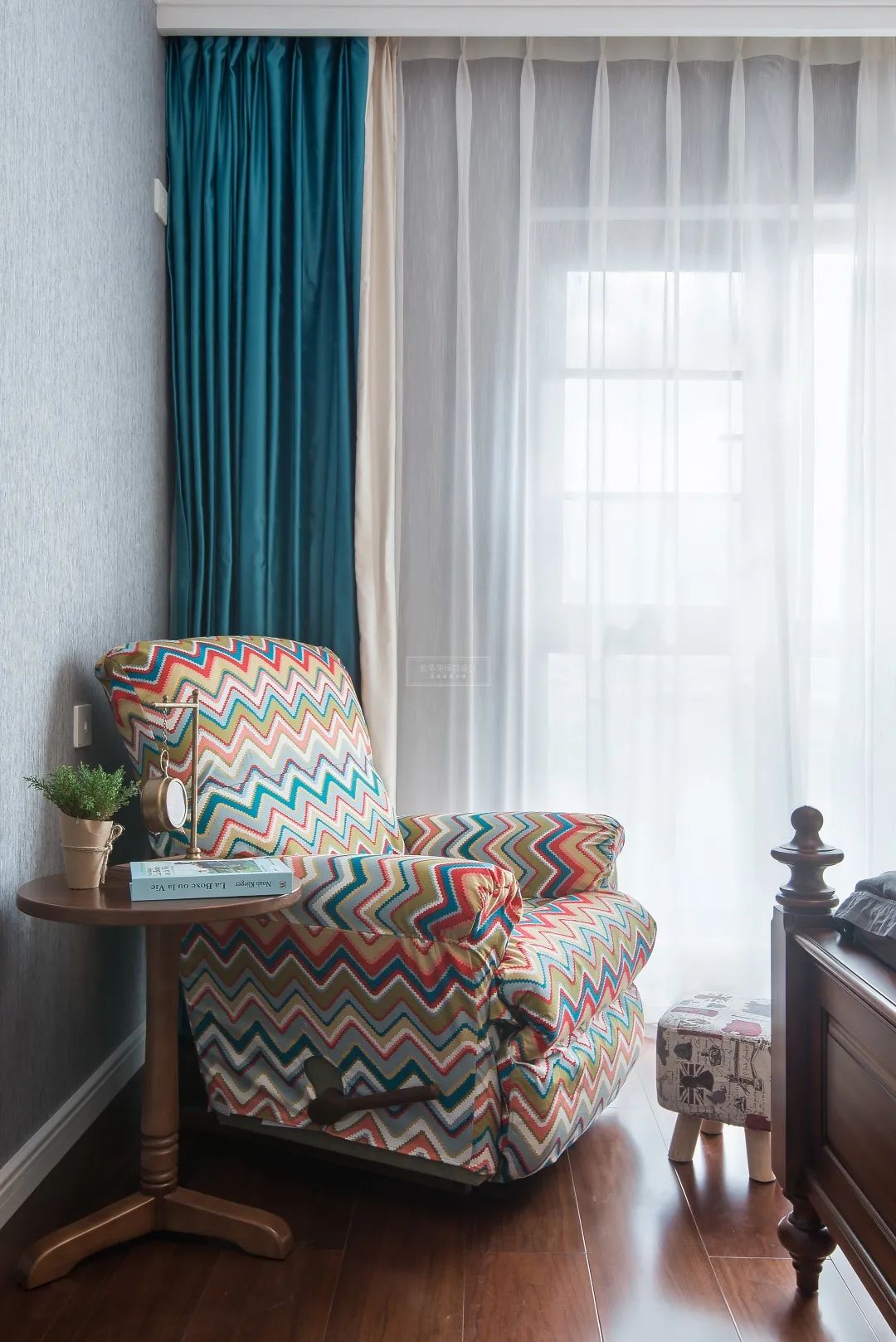 九夏云水简美风丨紫苹果装饰集团-65