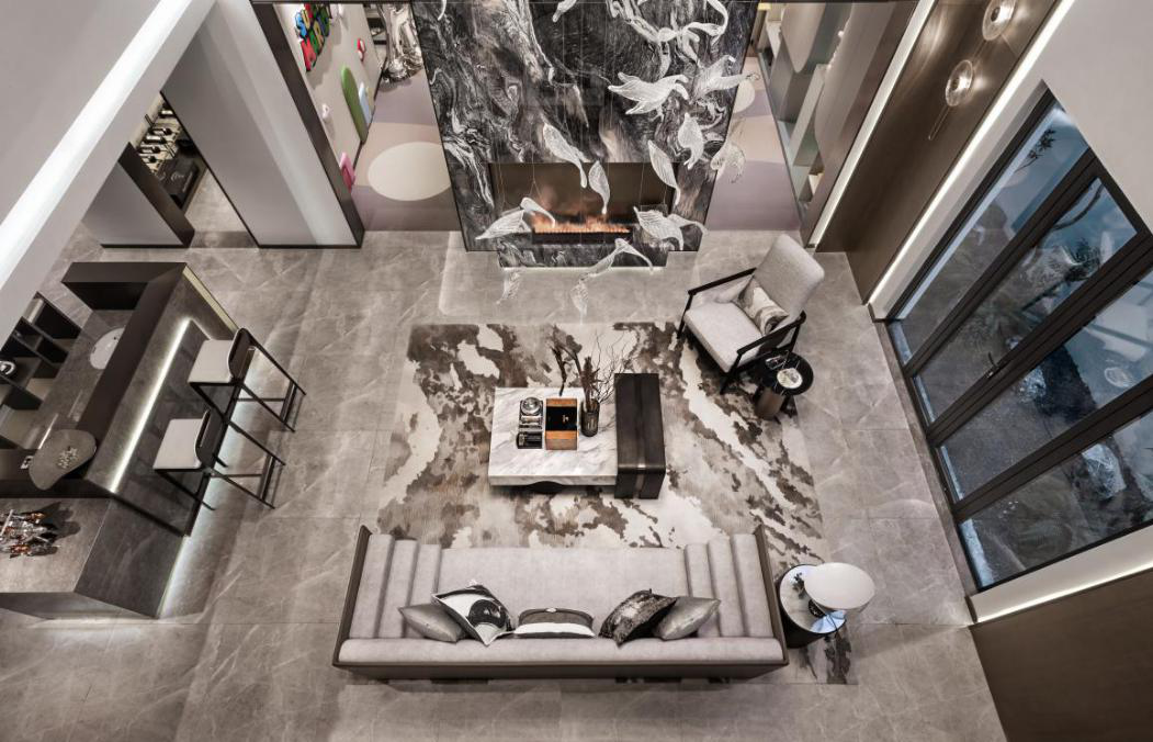 吴江春风湖滨下叠样板间丨柏恩(杭州)空间设计有限公司-11